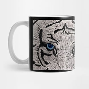 White watcher Mug